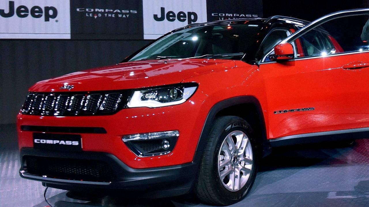 The new Jeep Compass launched earlier this year has been accepted well by Indian customers, a statement read. Credit: PTI File Photo