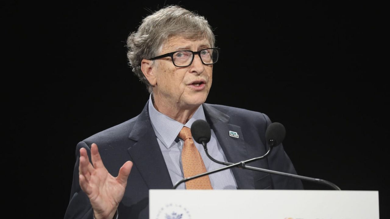 Billionaire philanthropist Bill Gates. Credit: AP Photo