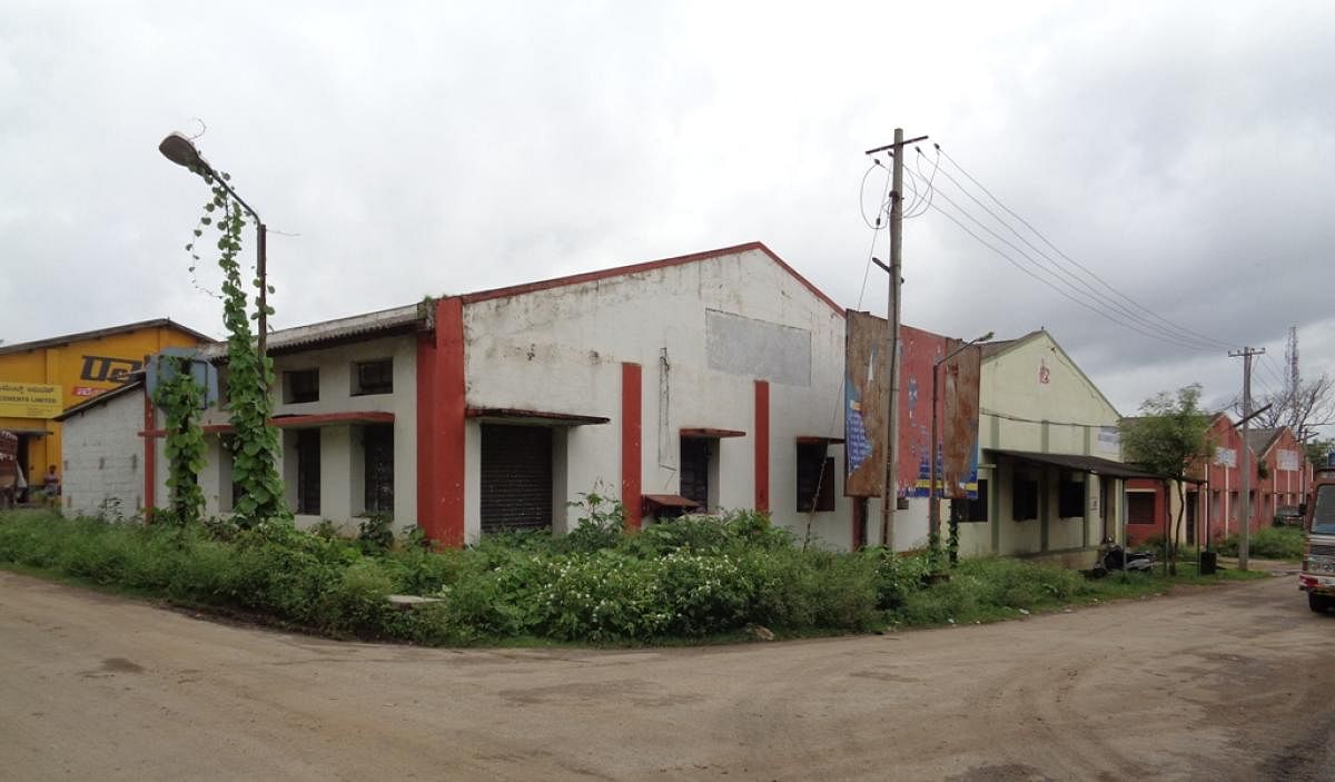 The industrial area in Kudloor.