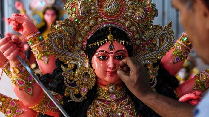 Cuttack and Bhubaneswar Municipal Corporations have already issued guidelines for Durga Puja celebrations. Credit: AFP File Photo