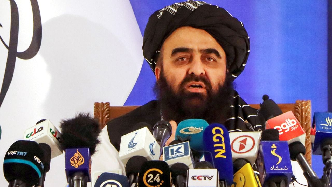 Taliban acting Foreign Minister Amir Khan Muttaqi. Credit: Reuters File Photo