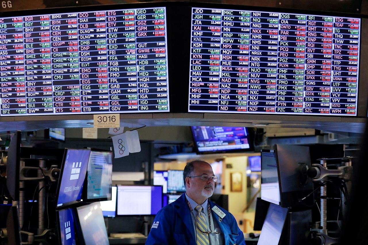  trader works on the floor at the New York Stock Exchange (NYSE) in Manhattan, New York City. Credit: Reuters Photo