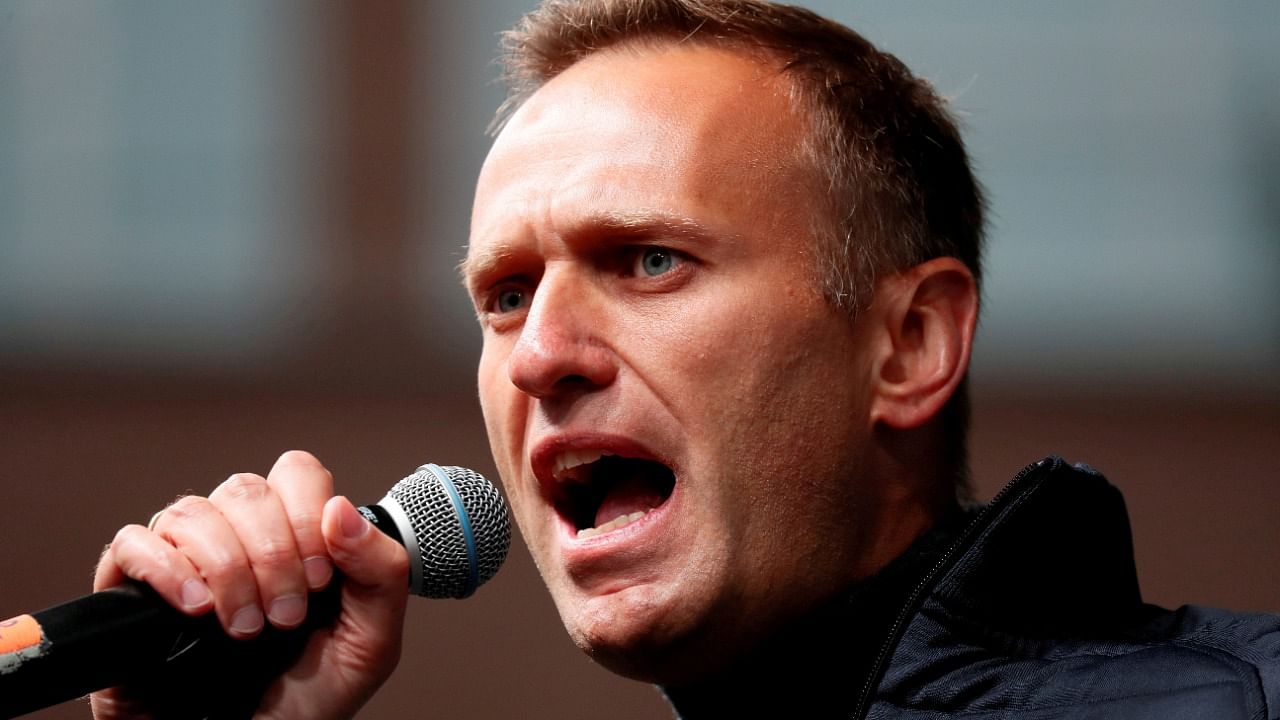 Jailed Kremlin critic Alexei Navalny. Credit: Reuters File Photo