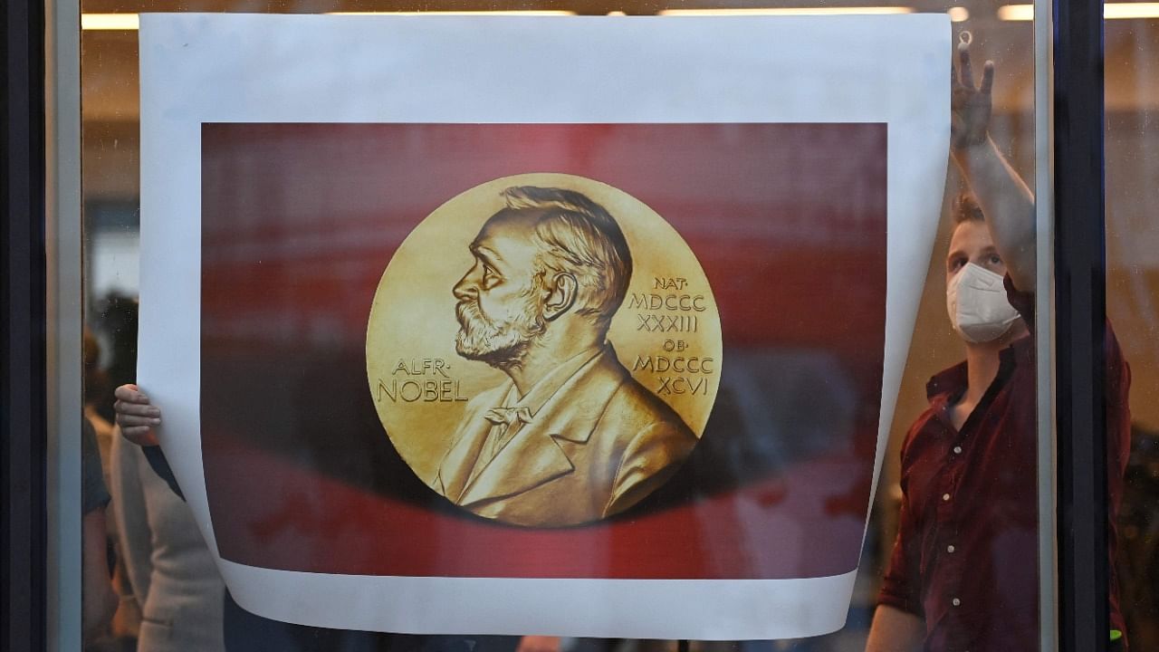 The Nobel Economics Prize was established in 1968 to celebrate the Swedish central bank's 300th anniversary. Credit: AFP File Photo
