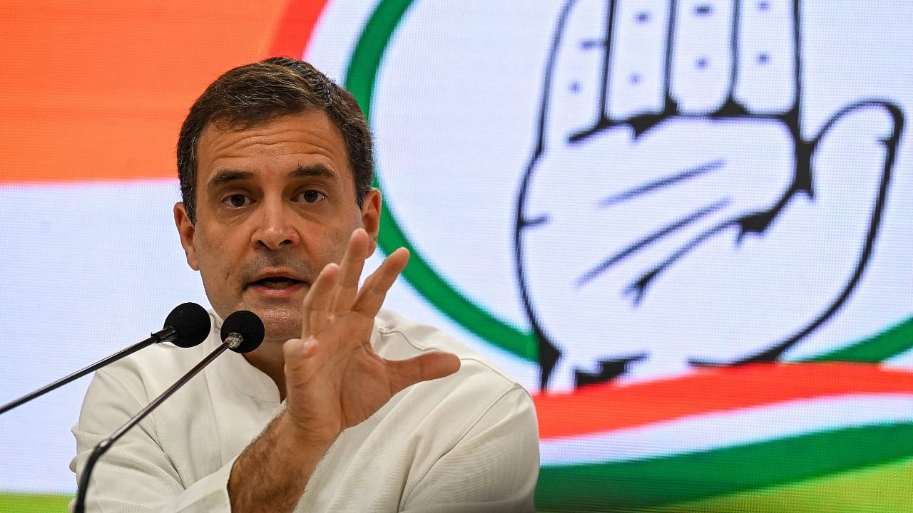The 7-member delegation will be led by Rahul Gandhi. Credit: AFP File Photo