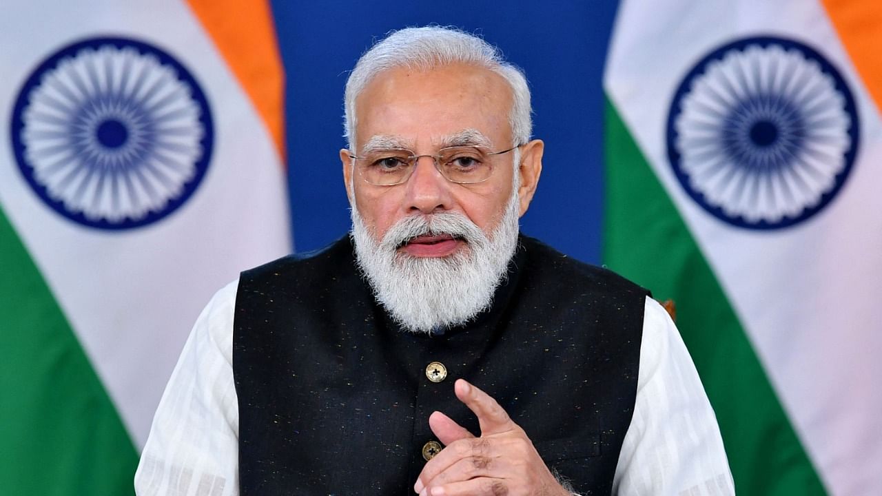 PM Narendra Modi. Credit: AFP/PIB Photo
