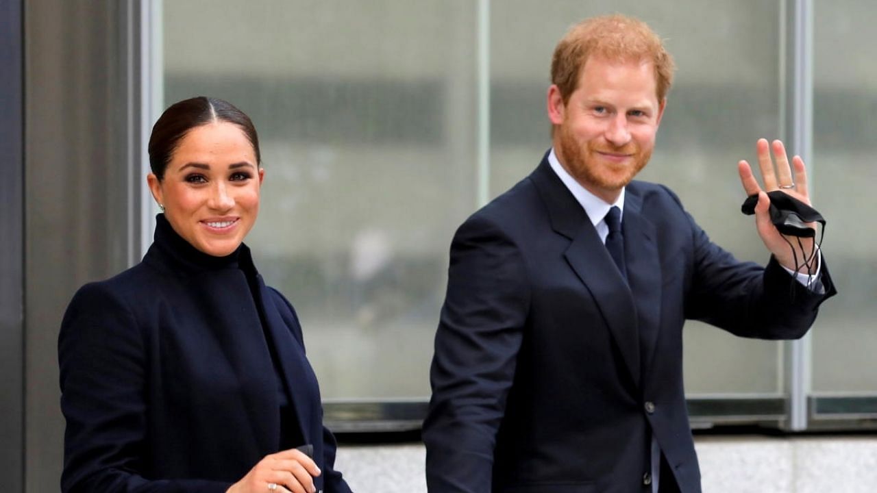 Britain's Prince Harry and Meghan. Credit: Reuters File Photo