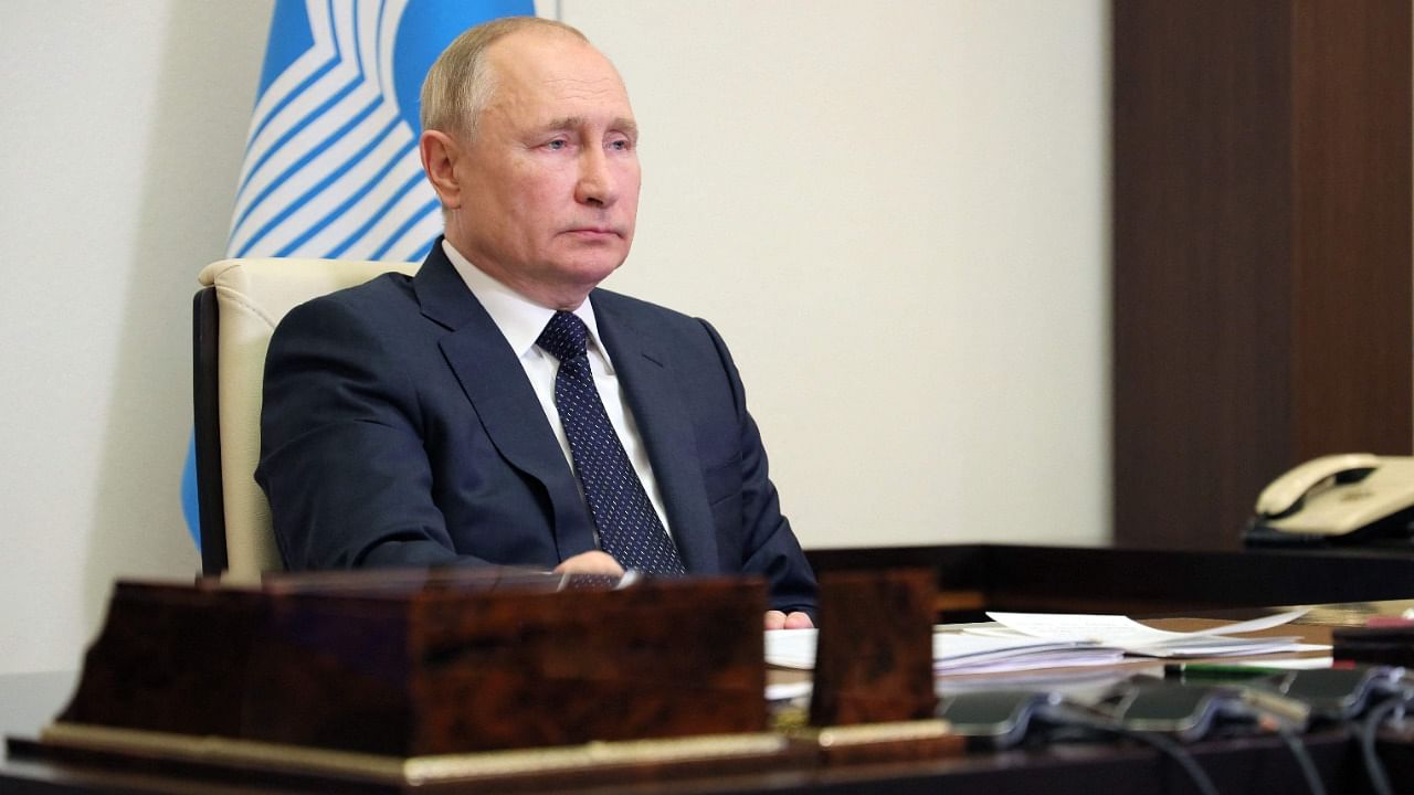 Russian President Vladimir Putin. Credit: AFP File Photo