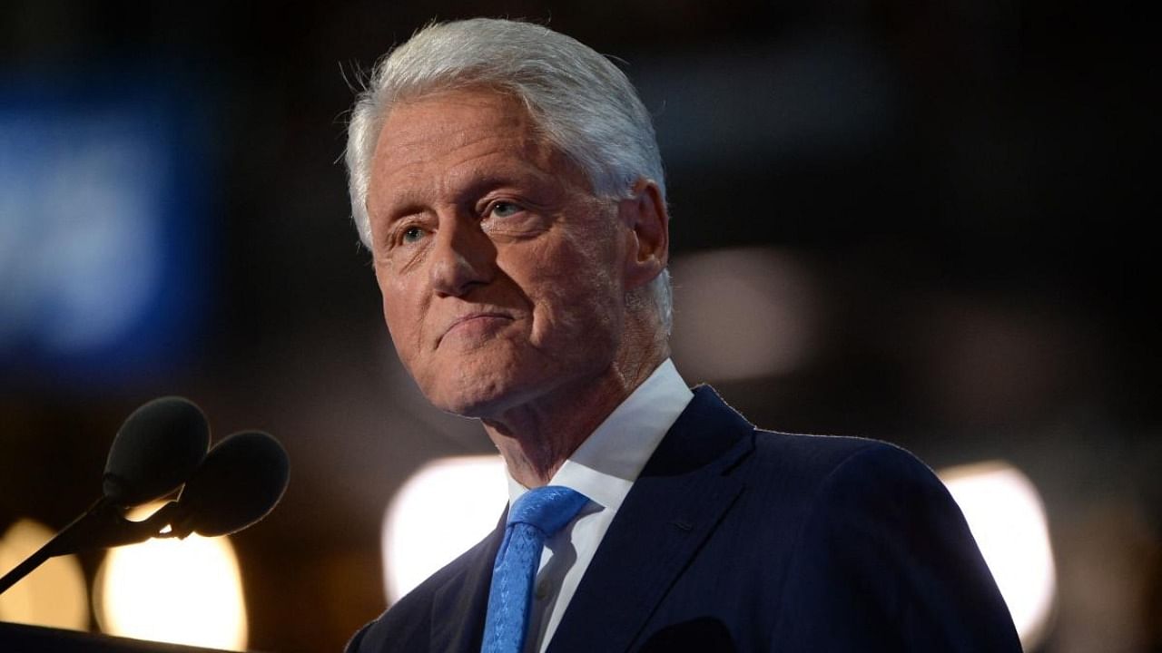 Former US President Bill Clinton. Credit: AFP File Photo
