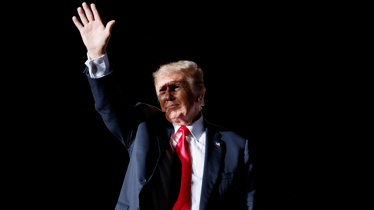 Former US President Donald Trump. Credit: Reuters Photo