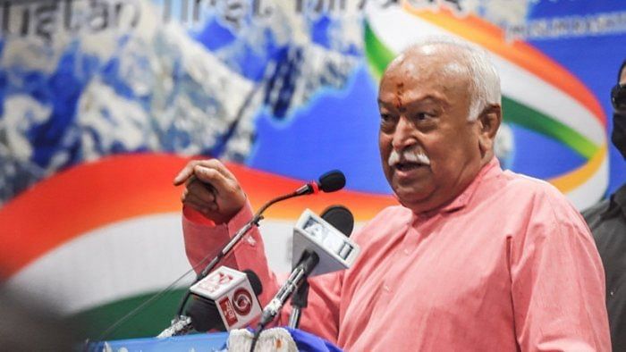 RSS chief Mohan Bhagwat. Credit: PTI Photo