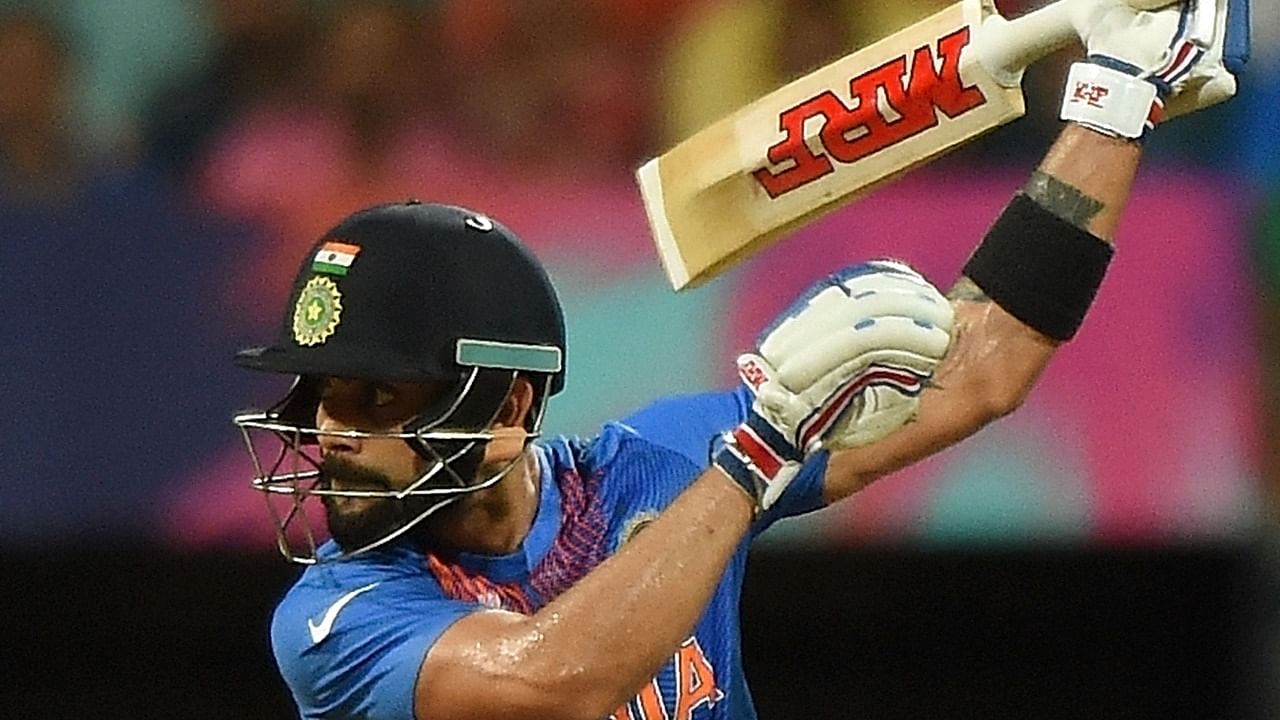 India captain Virat Kohli. Credit: AFP File Photo
