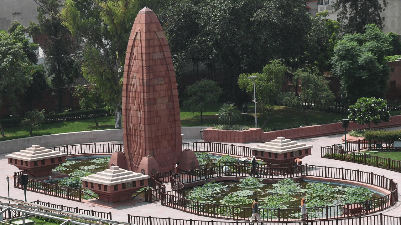 A general view shows the renovated Jallianwala Bagh Martyrs' Memorial in Amritsar. Credit: AFP Photo