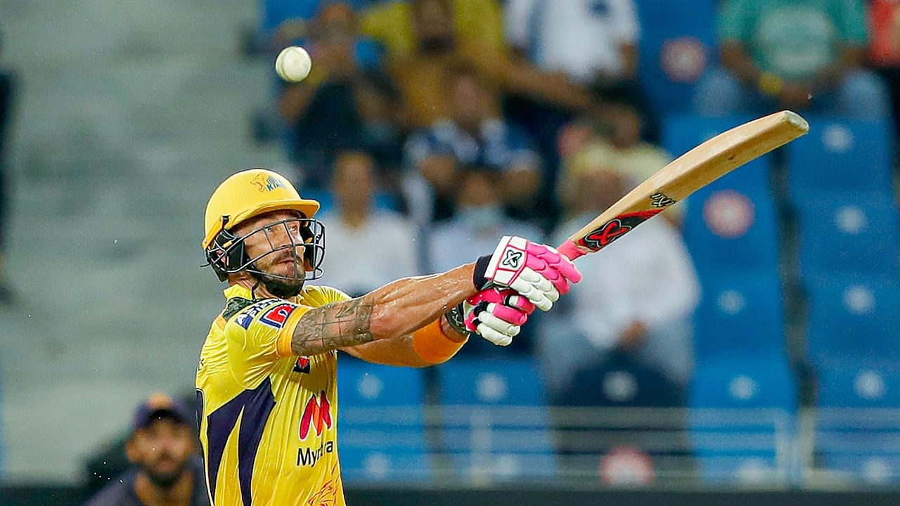 Faf du Plessis of Chennai Super Kings. Credit: PTI Photo