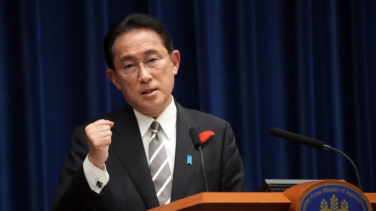 Kishida became Japan's Prime Minister on October 4. Credit: AP Photo