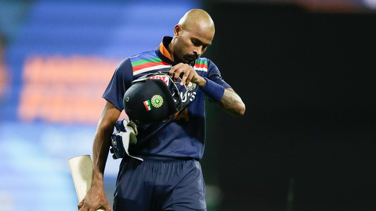 Star all-rounder Hardik Pandya. Credit: AP/PTI Photo