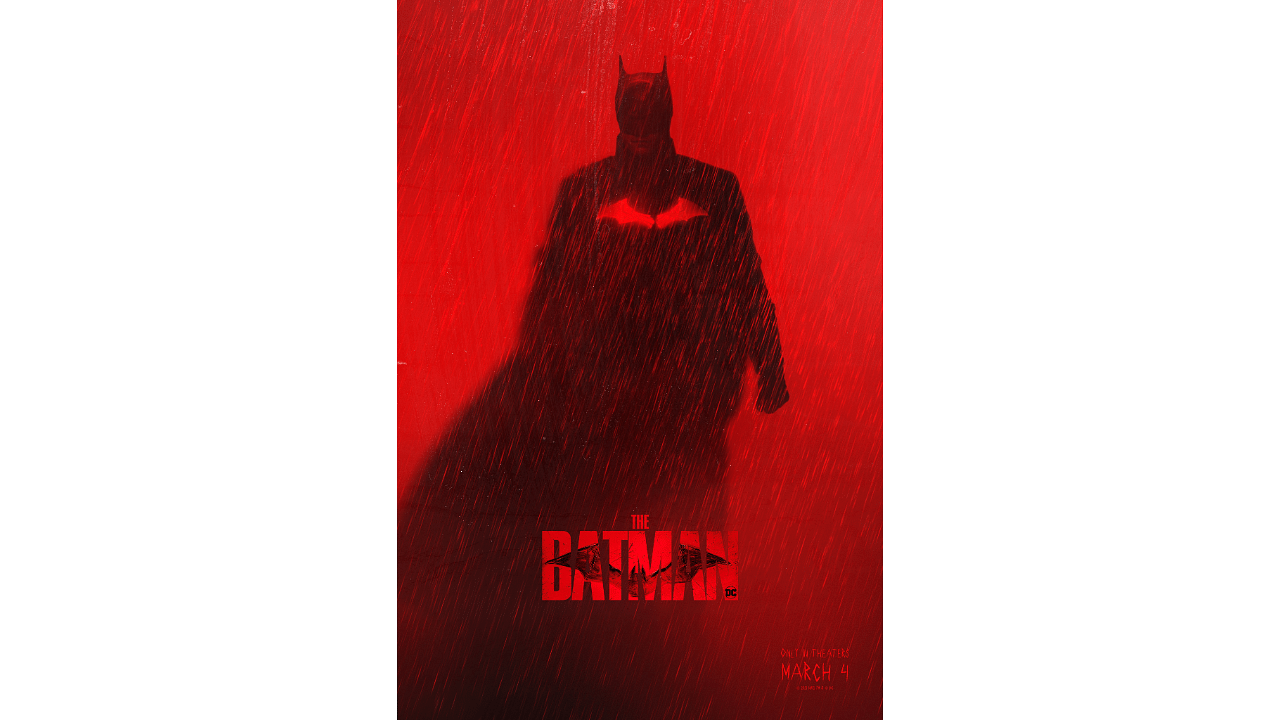 The official poster of 'The Batman'. Credit: Twitter/@TheBatman