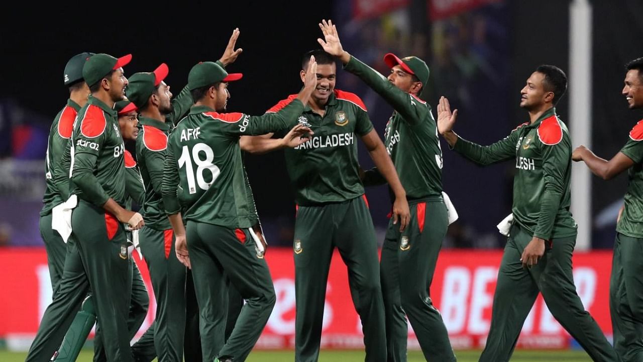 Bangladesh need to win on Tuesday to keep themselves in contention for a spot in the Super-12 stage. Credit: AFP Photo