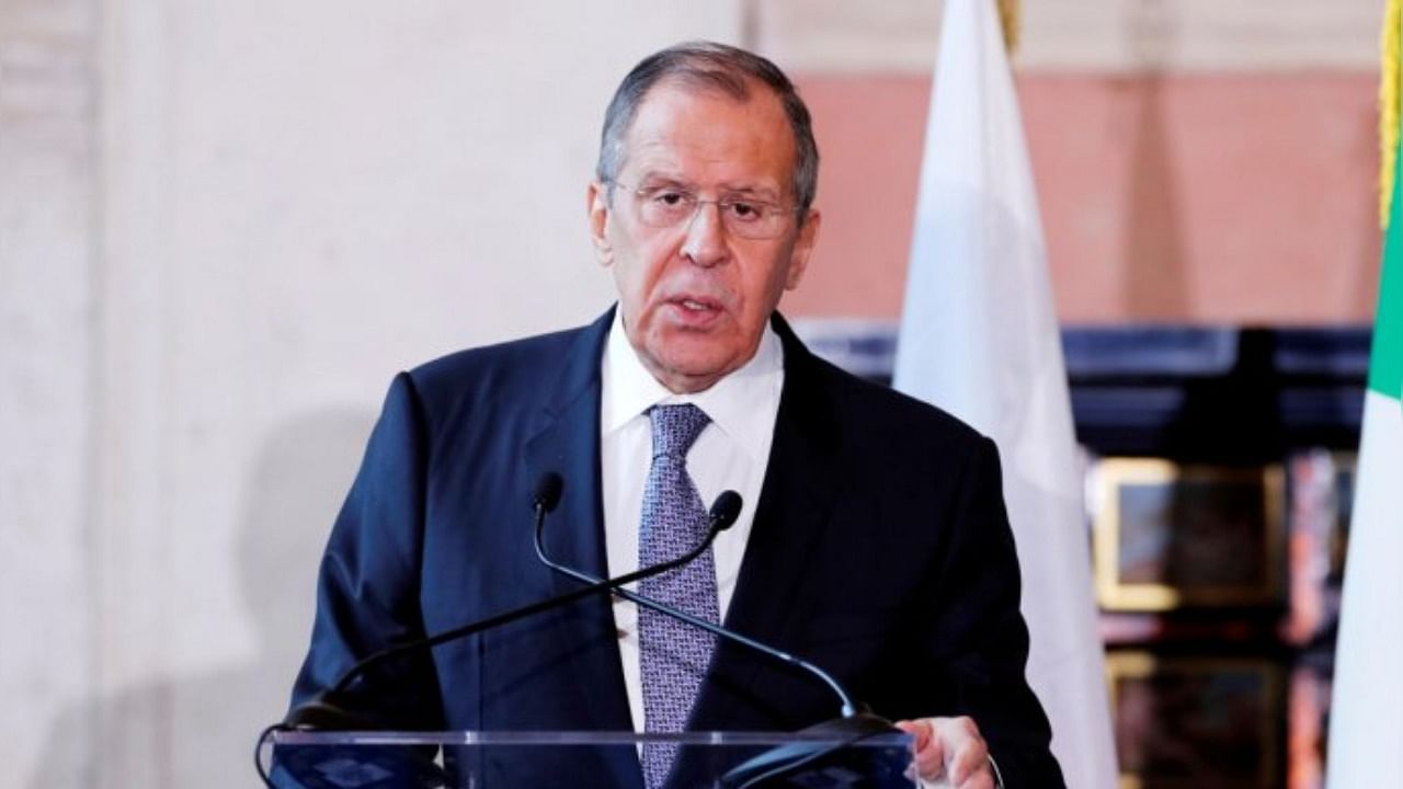 Russia's Foreign Minister Sergey Lavrov file photo. Credit: Reuters Photo