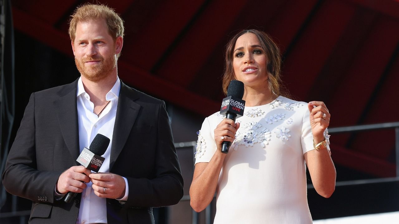 Britain's Prince Harry and Meghan Markle. Credit: Reuters File Photo