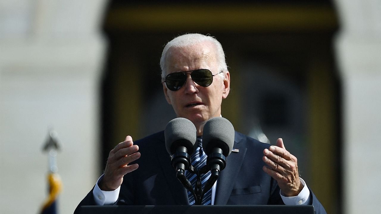 US President Joe Biden. Credit: AFP Photo