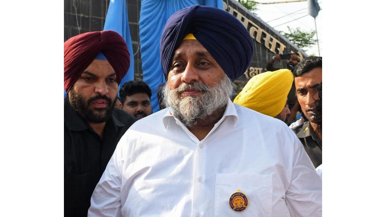 The SAD had in June allied with the Bahujan Samaj Party (BSP) for elections to the 117-member Punjab assembly. Credit: PTI File Photo