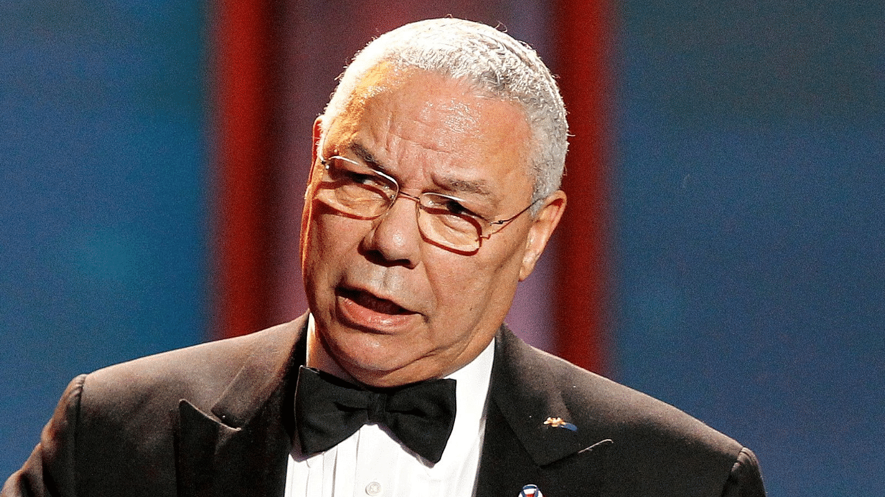 Powell accepts the President's Award at the 42nd Annual NAACP Image Awards at the Shrine auditorium in Los Angeles. Credit: Reuters Photo