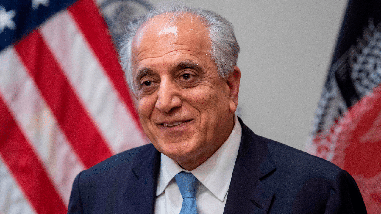 US Special Envoy Zalmay Khalilzad. Credit: AFP Photo