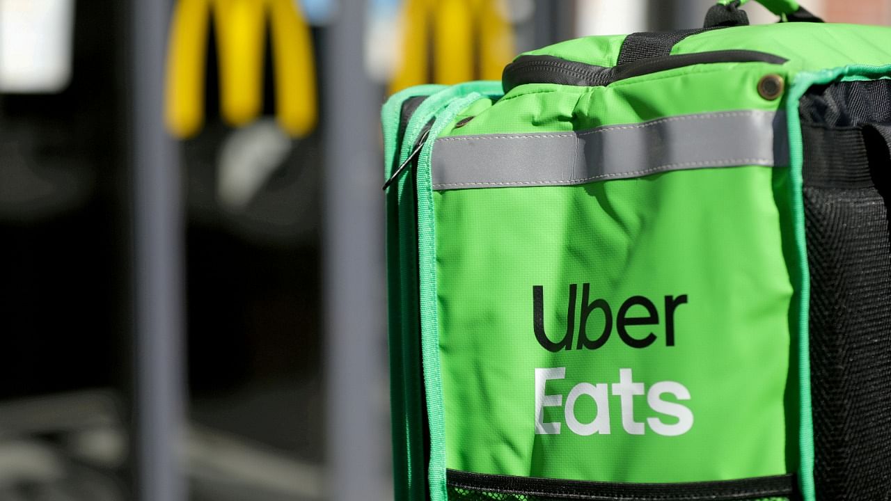 The industry, which includes the likes of Uber Eats , Just Eat Takeaway and Deliveroo, generally saw share prices spike during 2020 as lockdowns and other restrictions kept people eating at home. Credit: Reuters File Photo