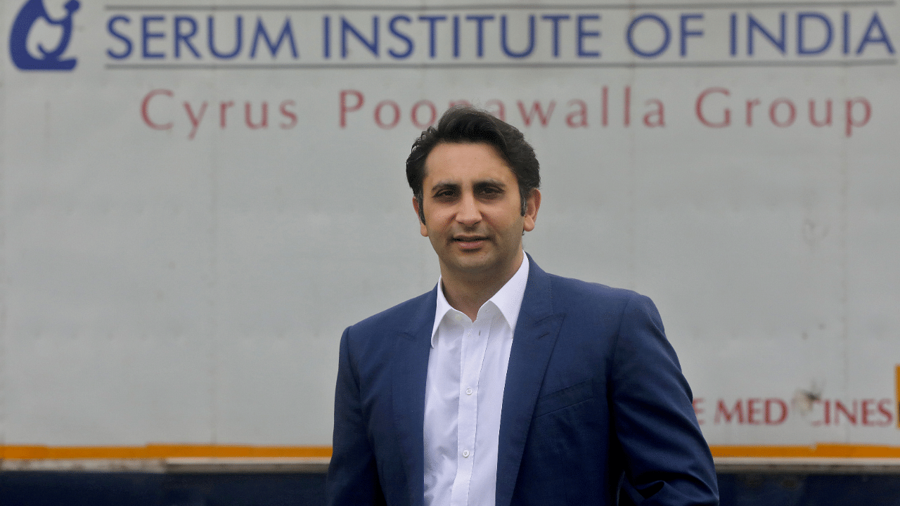 Adar Poonawalla, Chief Executive Officer (CEO) of the Serum Institute of India. Credit: Reuters Photo