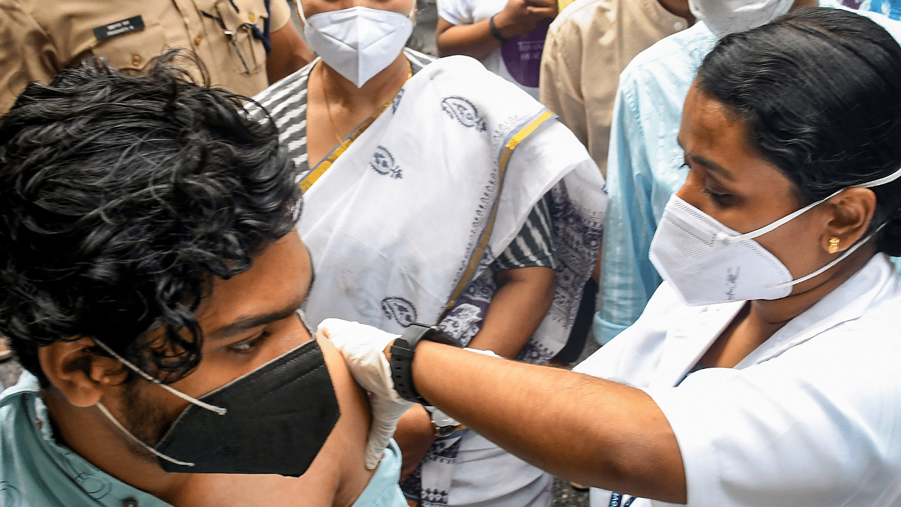 Nearly 75 per cent of India's 94 crore adult population has received at least one dose of vaccine. Credit: PTI Photo
