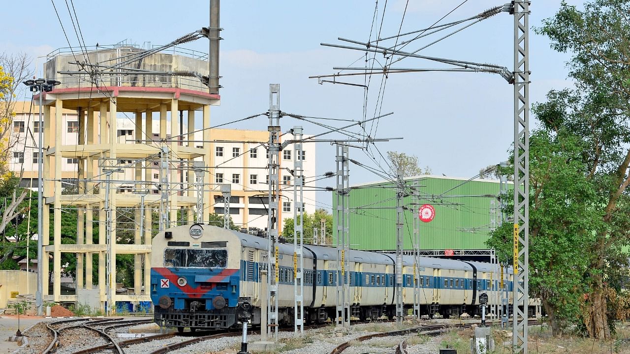 A green signal from the safety inspector will pave the way for running more local trains. Credit: DH Photo