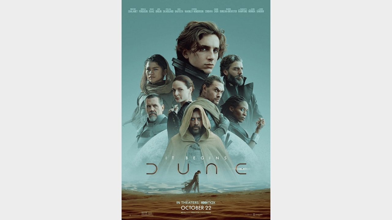 The official poster of 'Dune'. Credit: IMDb