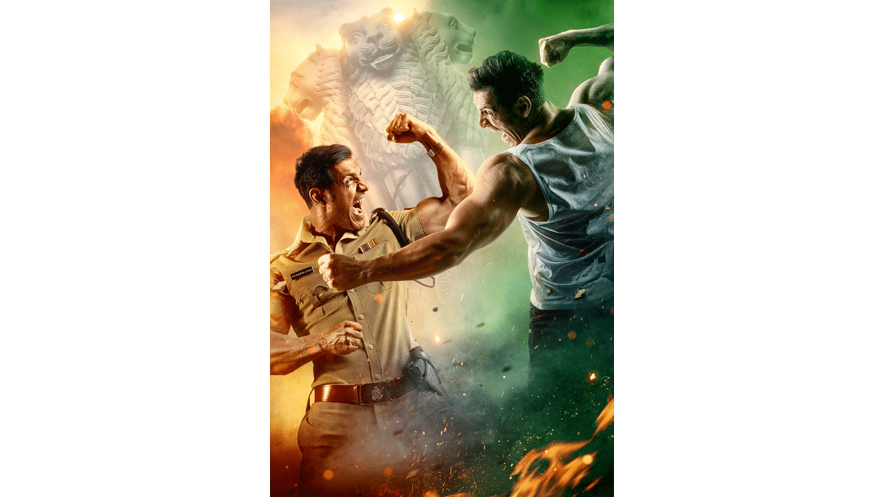 The official poster of the film. Credit: Twitter/@TheJohnAbraham