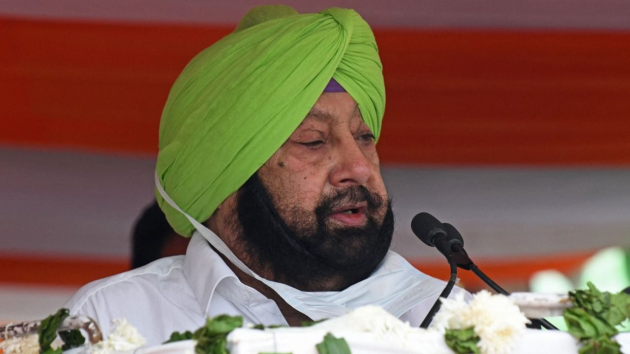 Amarinder Singh. Credit: AFP Photo