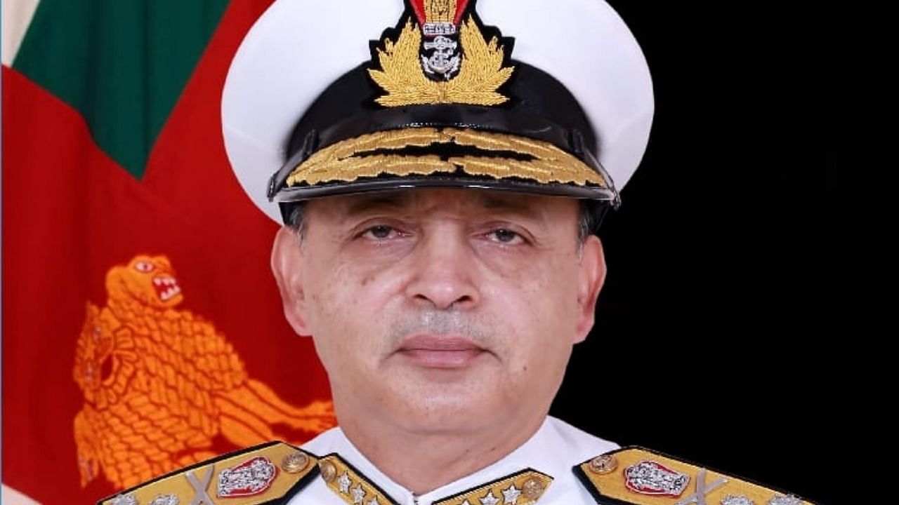 Vice Admiral Anil Kumar Chawla. Credit: Twitter/ @indiannavy
