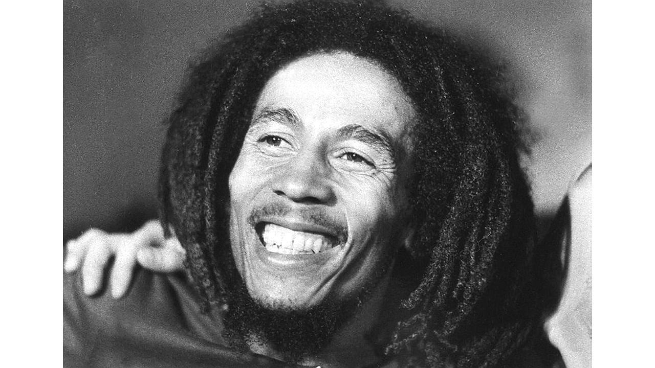 A file photo taken at an unknown location in 1976 shows Jamaican reggae star Bob Marley. Bob Marley and the Wailers' "Legend," the posthumous greatest hits collection that helped cement the reggae icon's legacy, has notched a landmark 500th week on the US chart on December 22, 2017. Credit: AFP File Photo