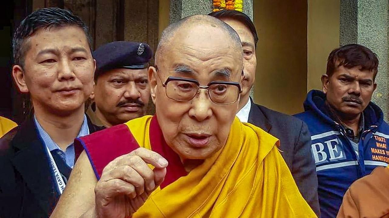 Beijing has in the past accused the Dalai Lama of indulging in 'separatist' activities and trying to split Tibet. Credit: PTI file photo