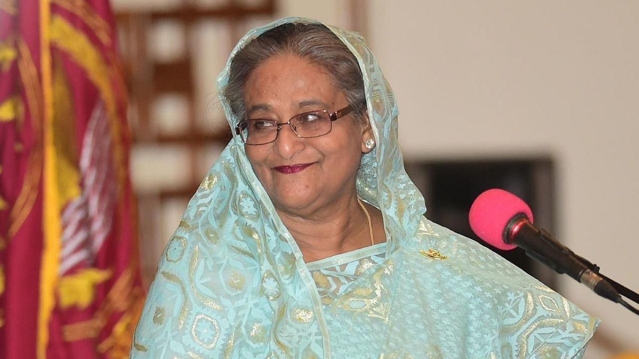 Sheikh Hasina. Credit: AFP file photo
