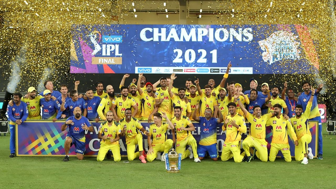 Chennai Super Kings is expected to overtake parent company India Cements in terms of mcap. Credit: PTI File Photo