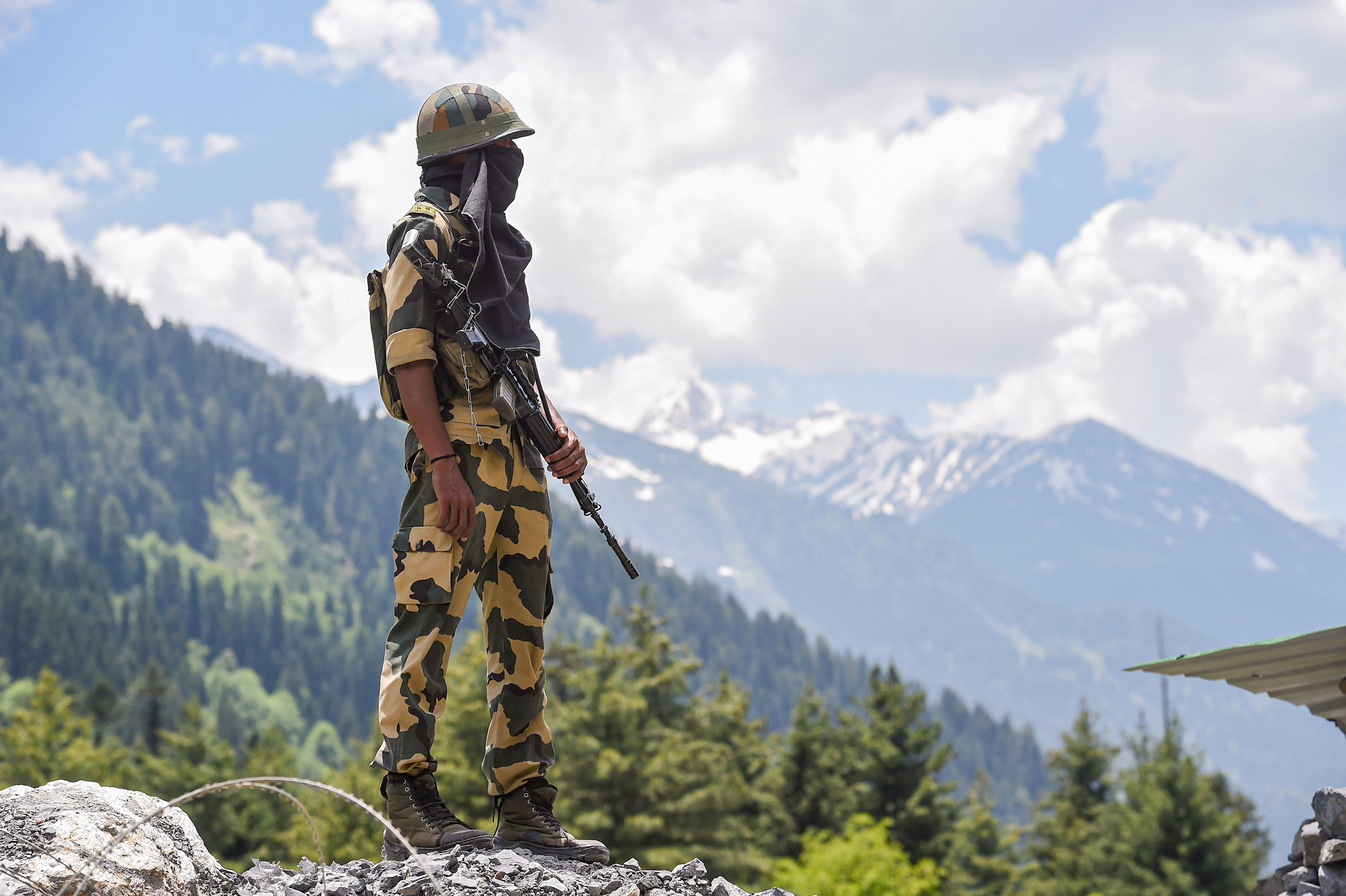 Besides Surankote and Mendhar, the search operation also continued in nearby Thanamandi forest in Rajouri district. Representative image. Credit: PTI File Photo