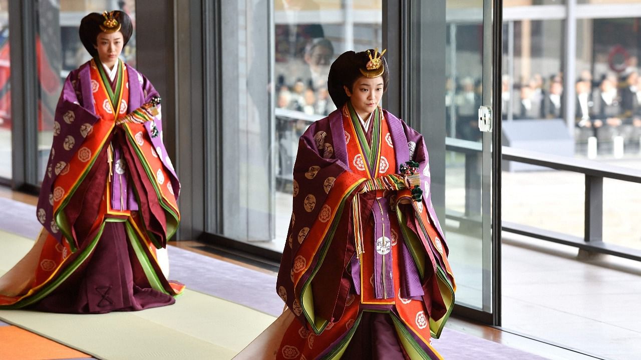 Japan's Princess Mako is expected to marry her university sweetheart Kei Komuro on October 26, 2021, but she will forego traditional rites and will not take a usual payment given to royal women marrying commoners. Credit: AFP Photo