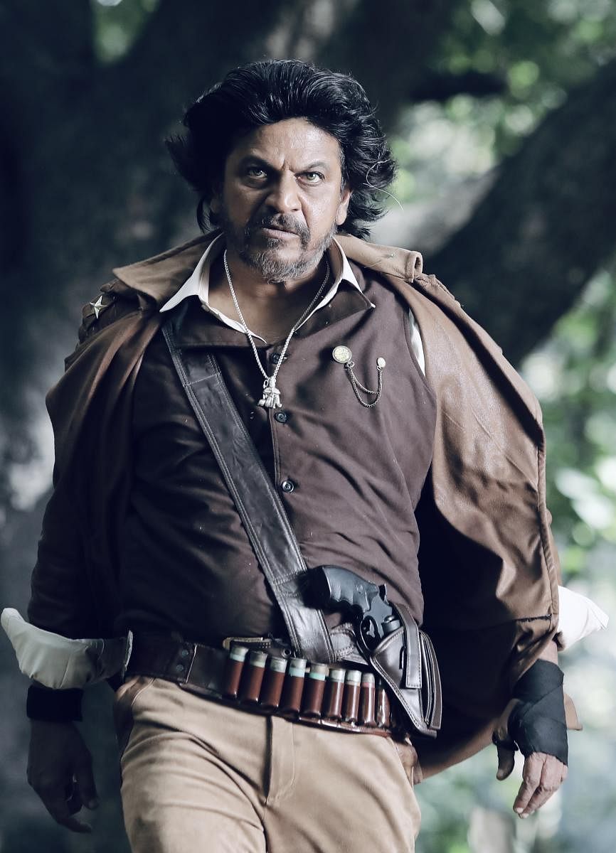 Shivarajkumar plays a man with extraordinary powers in ‘Bhajarangi 2’ directed by A Harsha. The film is a sequel to a 2013 blockbuster.