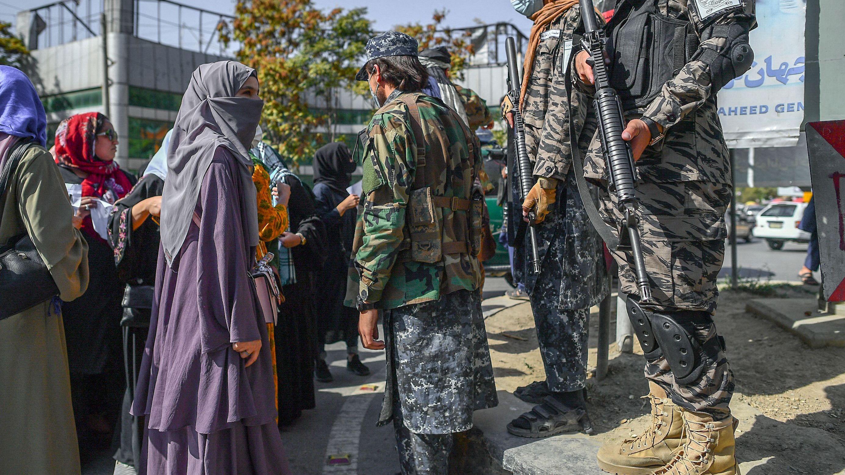 The lack of women in such high-level positions shows that while Afghanistan might be an extreme example, it is not the only place where women are being denied an equal seat at the table. Credit: AFP Photo