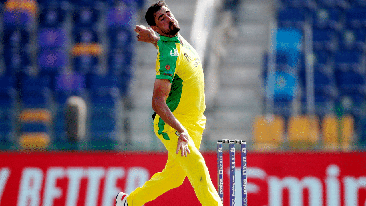 Australia's Mitchell Starc in action. Credit: Reuters Photo
