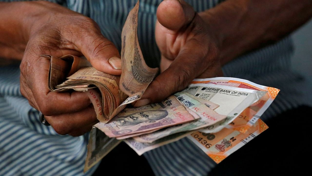 On Thursday, the rupee had settled at 74.92 against the US currency. Credit: Reuters Photo