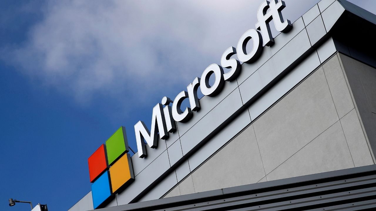 Microsoft's stock has surged more than 45% this year. Credit: Reuters Photo