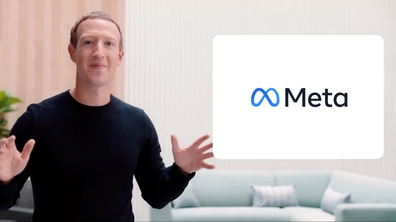 Zuckerberg speaks during a live-streamed virtual and augmented reality conference to announce the rebrand of Facebook as Meta. Credit: Reuters Photo