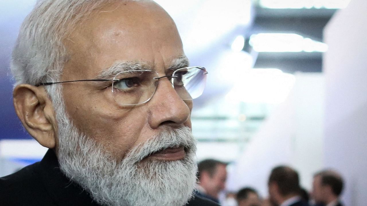 Prime Minister Modi. Credit: AFP Photo