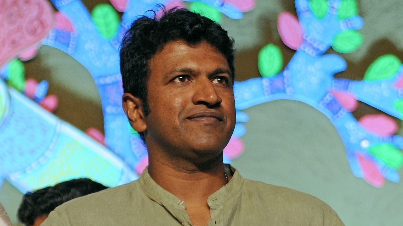 Born into the first family of Kannada cinema, Puneeth, then called Lohith, debuted as a child actor when he was just six months old. Credit: DH File Photo